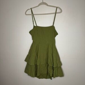 Cotton Spaghetti Strap Mini